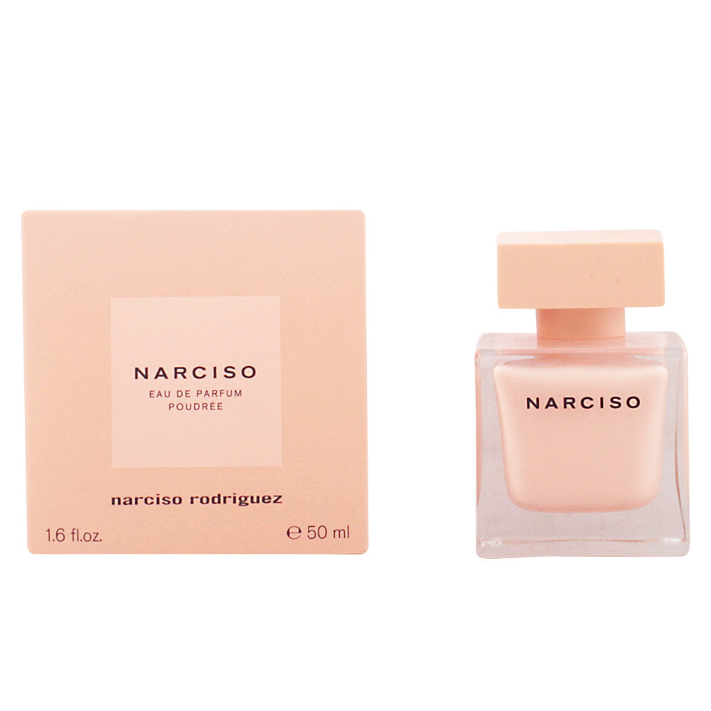 30 ml frosted glass perfume bottle with black logo, powdered musk fragrance