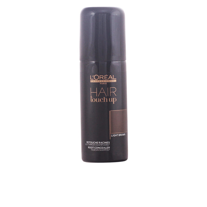 Aerosol root concealer spray bottle, dark brown, 75 ml, fine mist