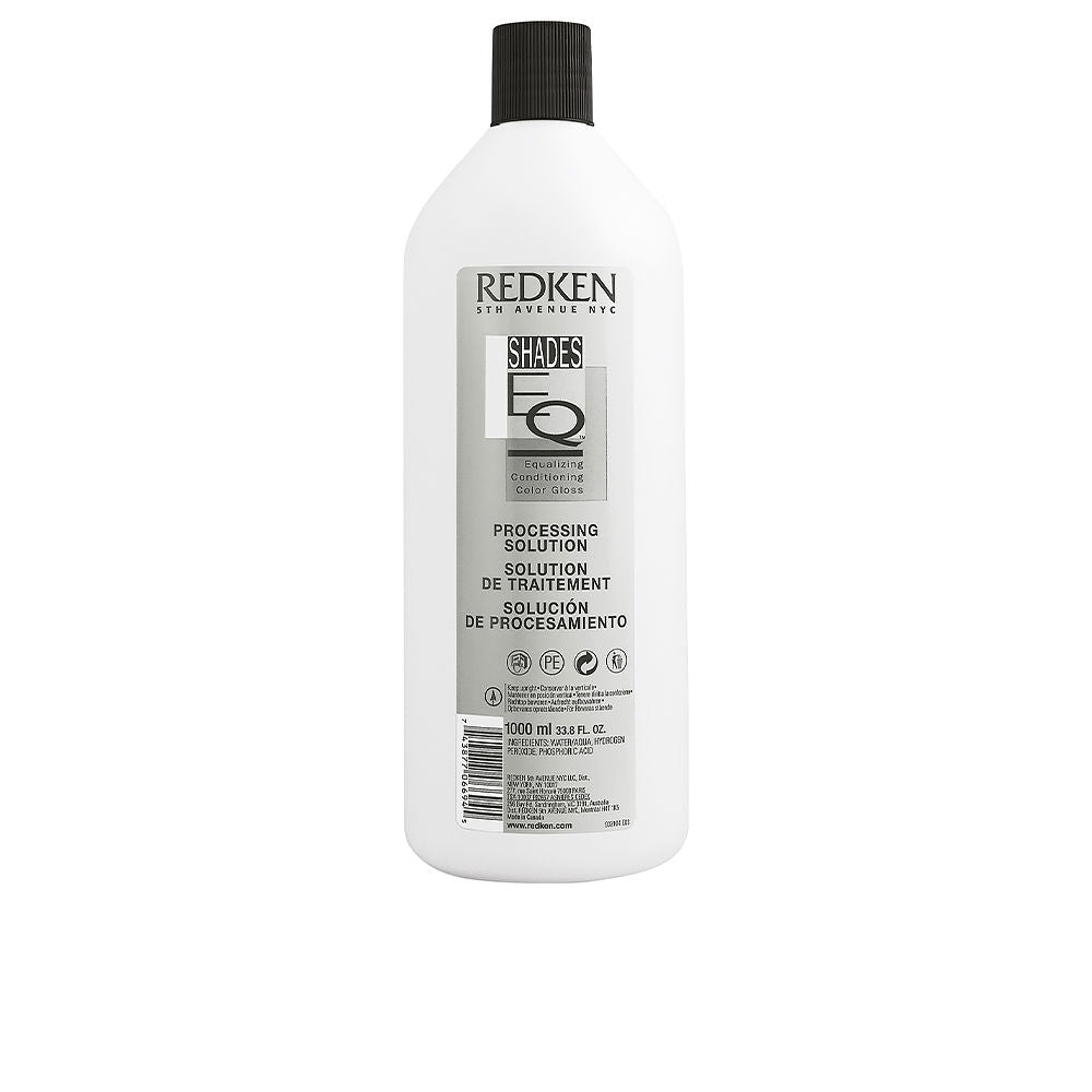 1 L bottle of acidified processing solution for salon colour services