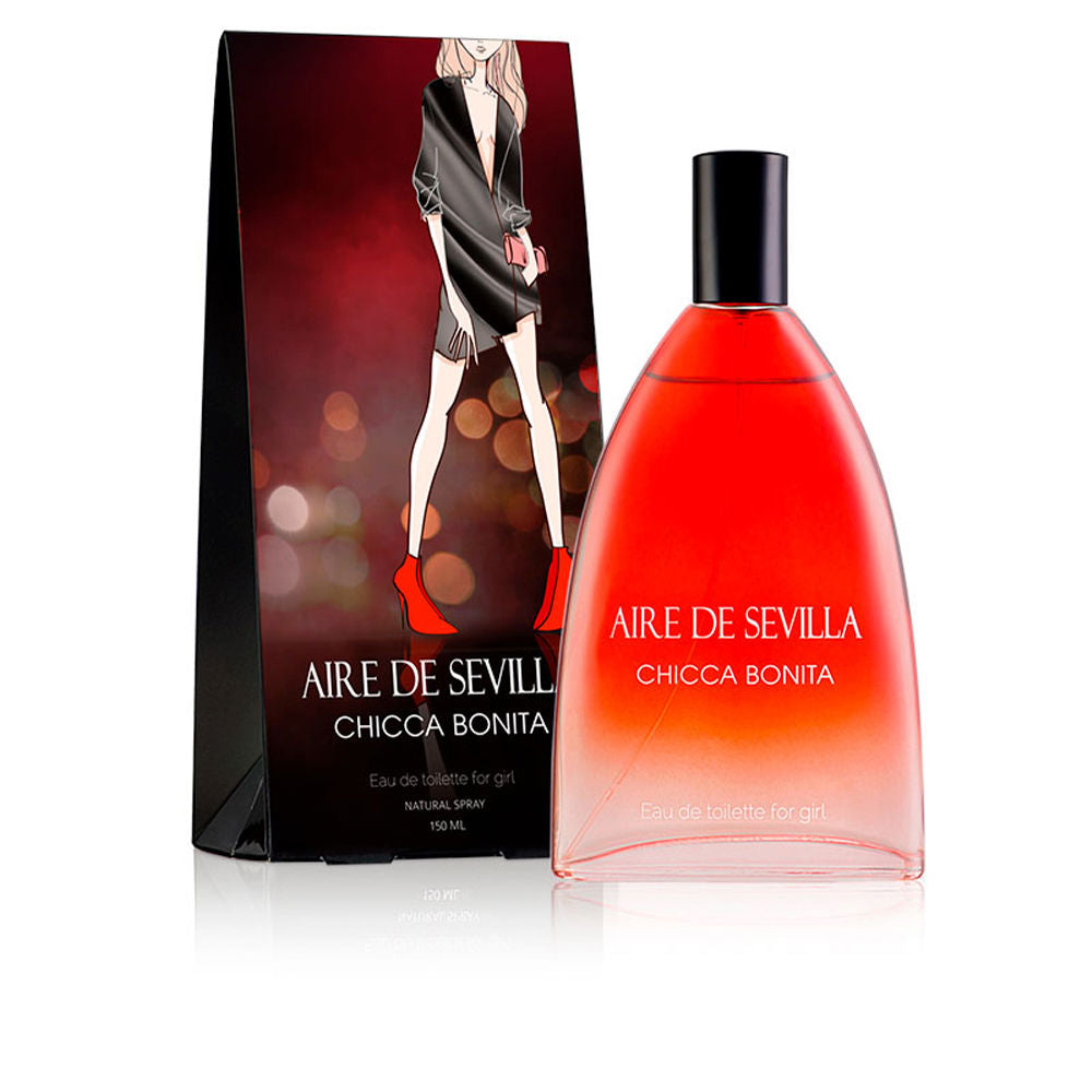 150 ml clear glass bottle with red ombré, almond‑jasmine fragrance for Women