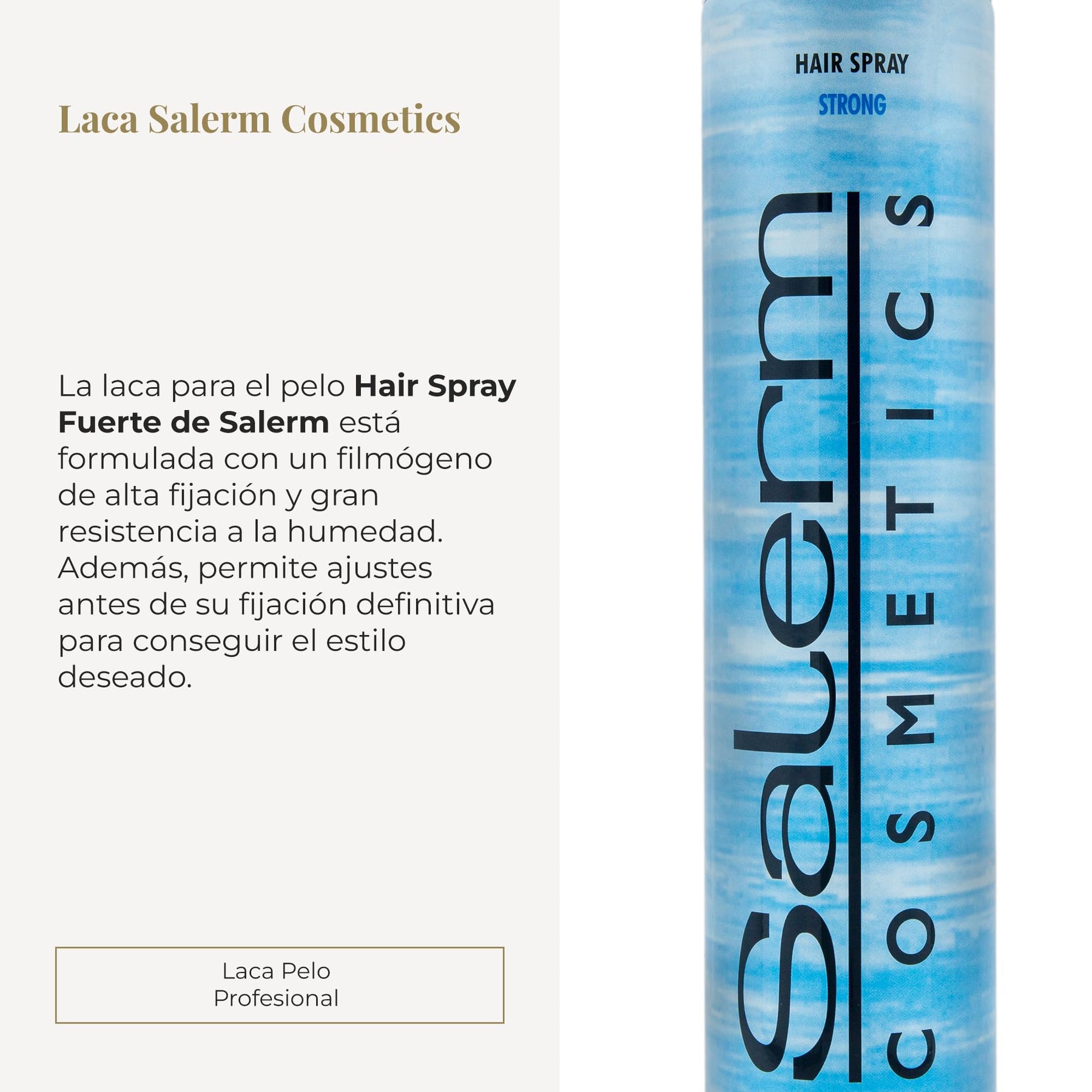 Clear anti-humidity hair spray can for Unisex styling, 347 g