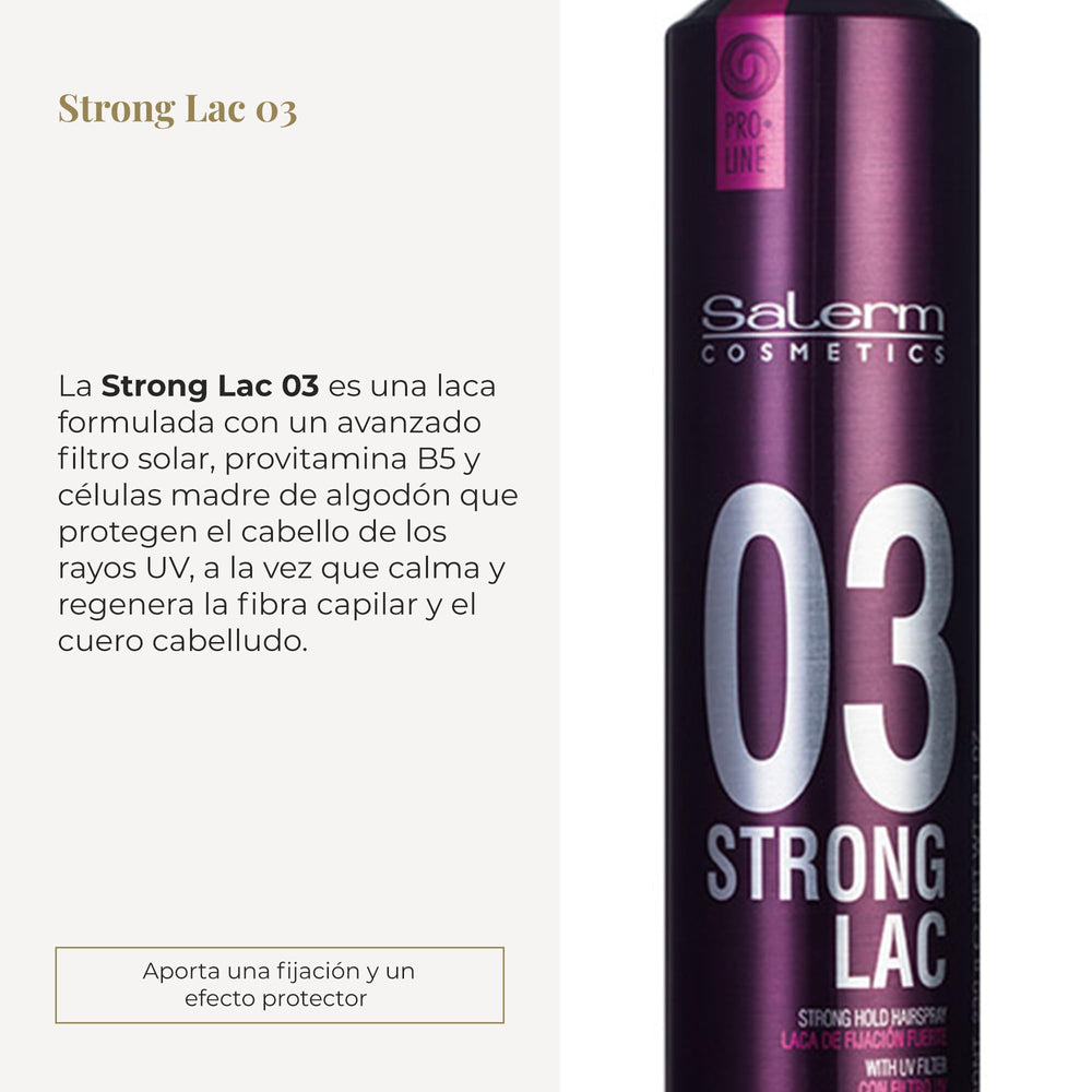 Aerosol strong-hold hair spray, 405 ml, fast-dry with UV protection