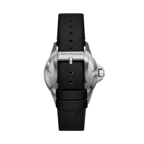 Emporio Armani Diver’s Watch in Blue Steel