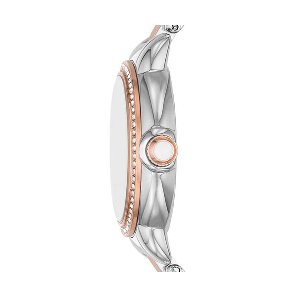 Emporio Armani Rose Gold Crystal Watch