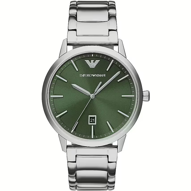 Emporio Armani Silver Stainless Steel Watch