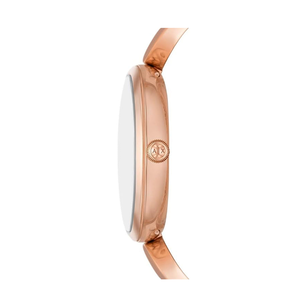 Timeless Rose Gold Elegance with Brown Accents