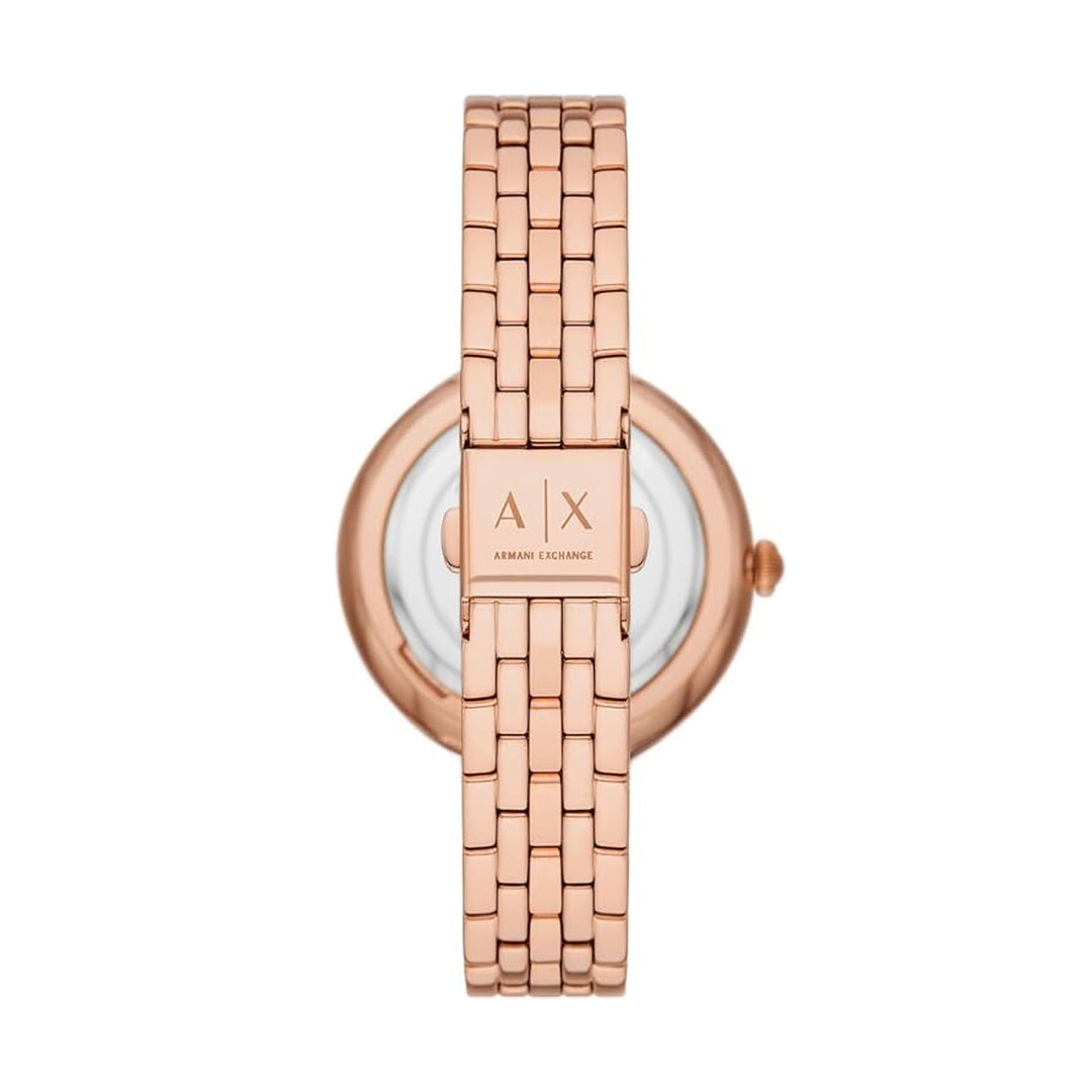Timeless Rose Gold Elegance with Brown Accents