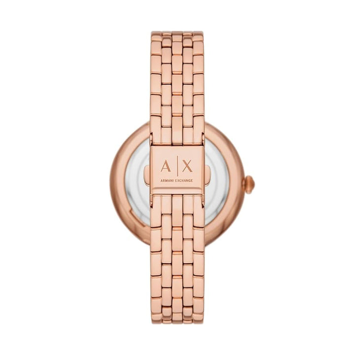 Timeless Rose Gold Elegance with Brown Accents