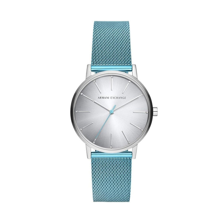Timeless Silver Minimalist Mesh Watch