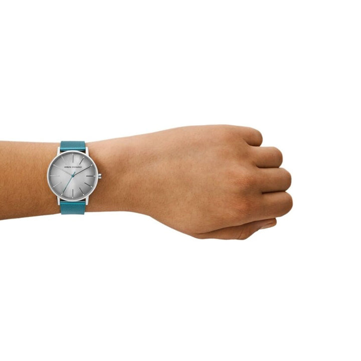 Timeless Silver Minimalist Mesh Watch