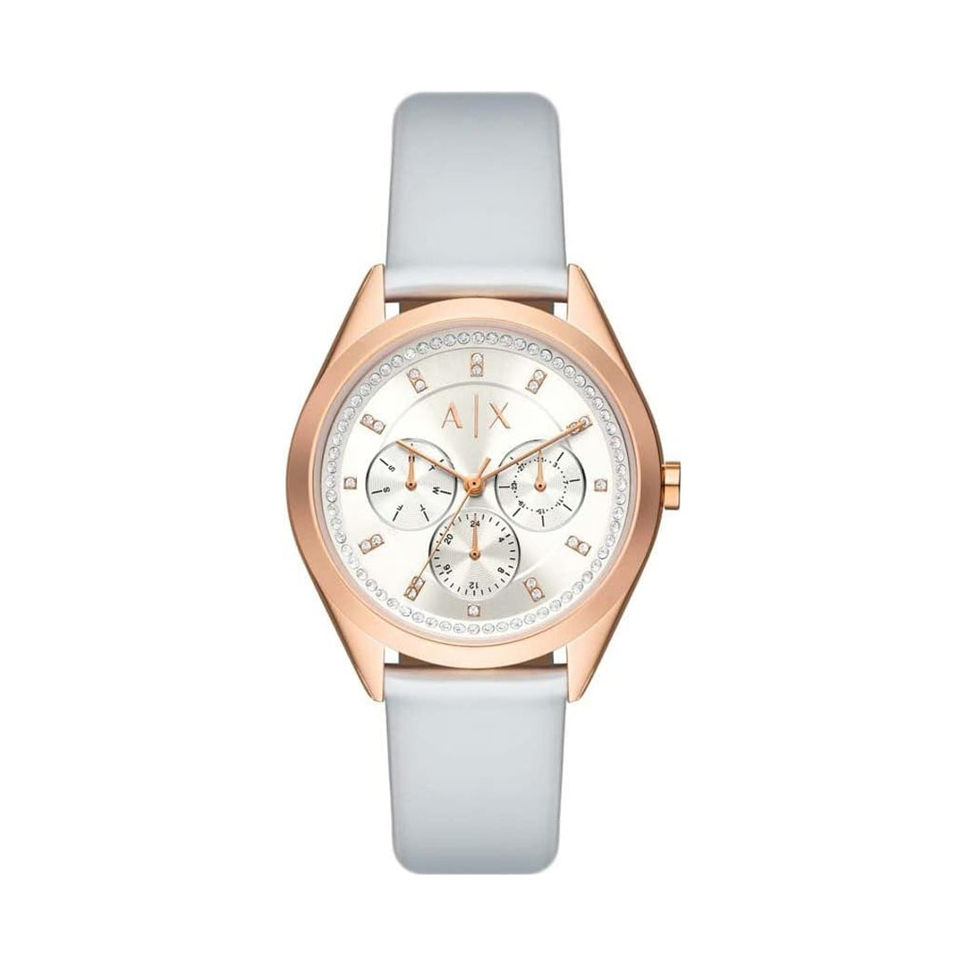 Timeless Rose Gold Elegance with Crystal Accents