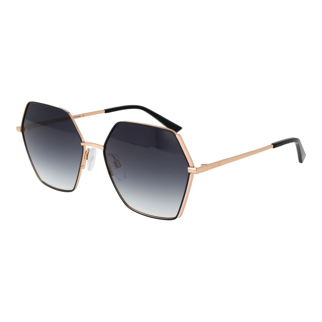 Sculpted Rose Gold Geometric Elegance