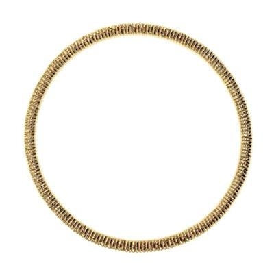 Radiant Gold Elegance Necklace with Signature Chain Detail