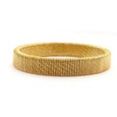 Timeless Elegance Gold Bangle Bracelet
