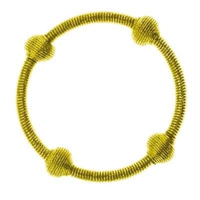 Radiant Gold Beaded Harmony Bracelet