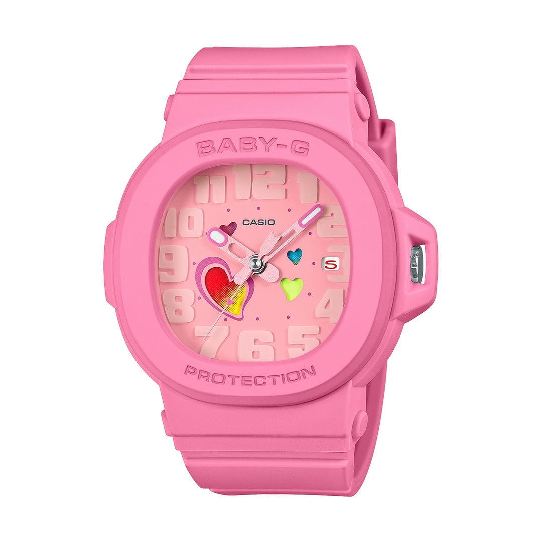 Playful Hearts Multifunction Resin Timepiece