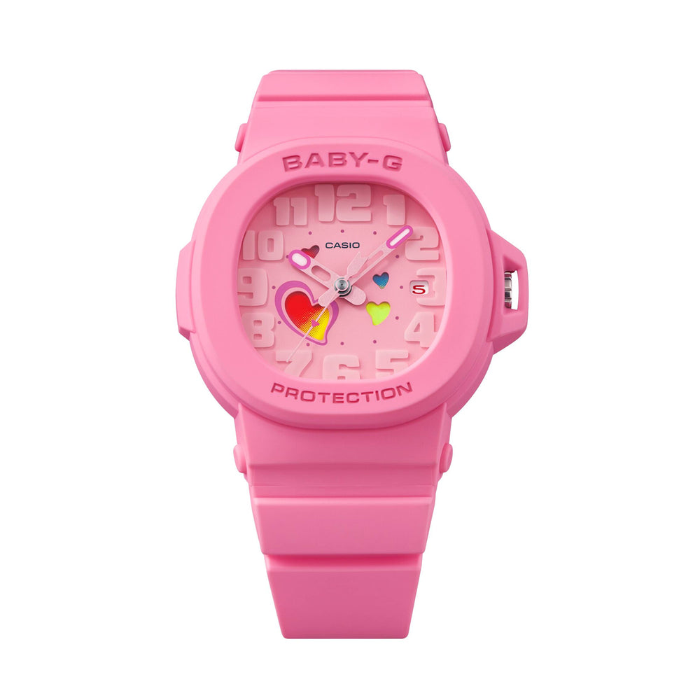 Playful Hearts Multifunction Resin Timepiece