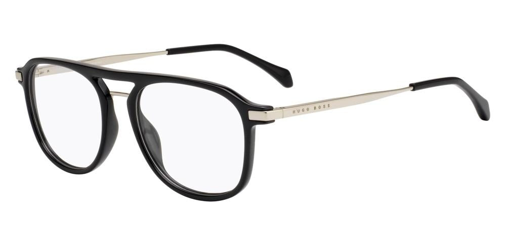 Timeless Black and Silver Acetate Frame