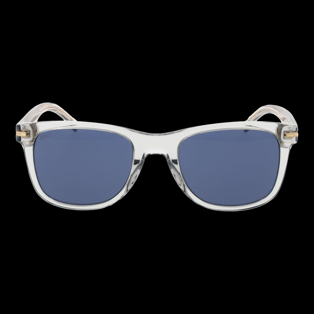 Timeless Elegance in Transparent Gold-Accented Frames