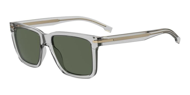 Refined Vision in Transparent Gray and Gold