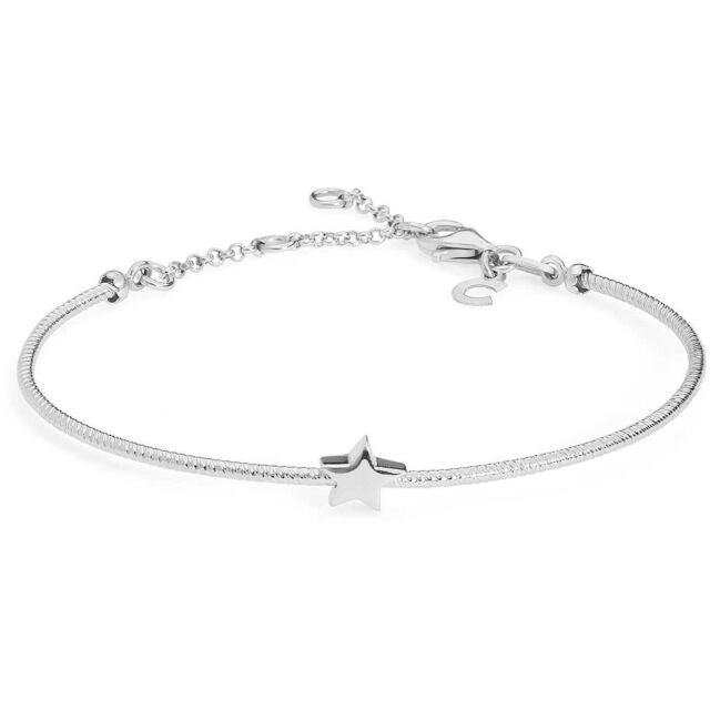 Sleek Silver Minimalist Bracelet with Modern Flair
