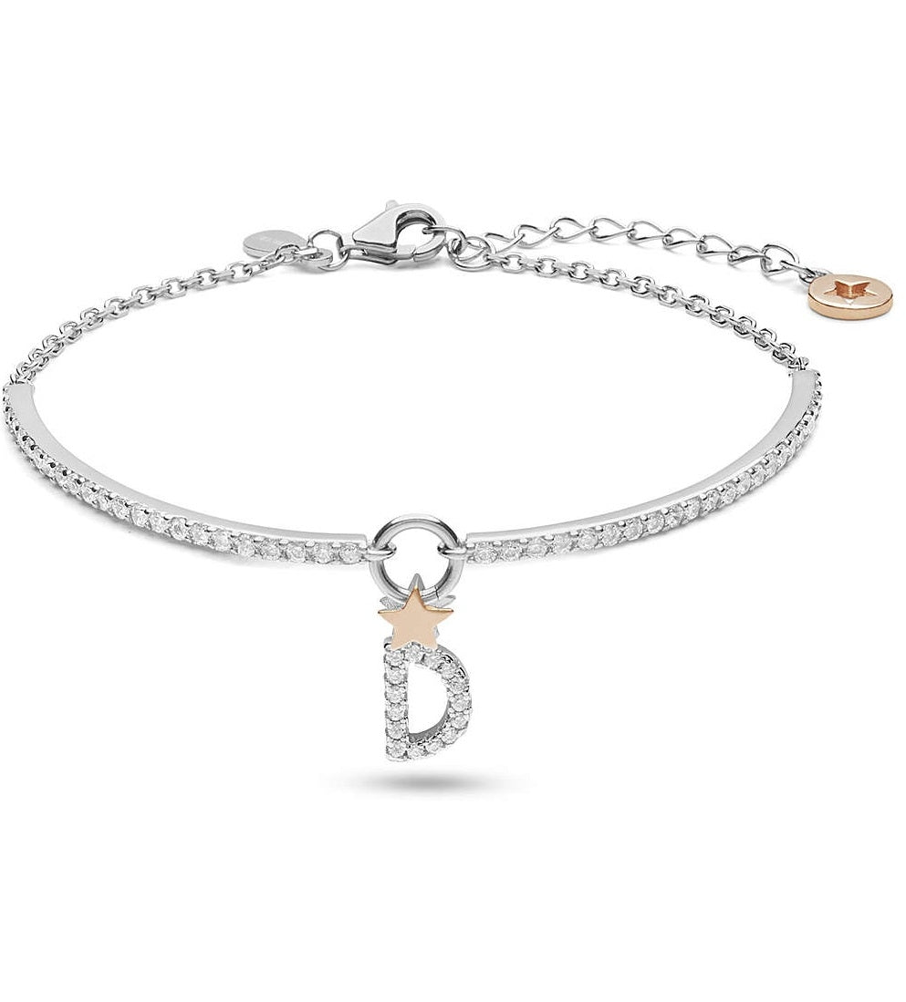 Radiant Harmony Crystal & Rose Gold Bracelet