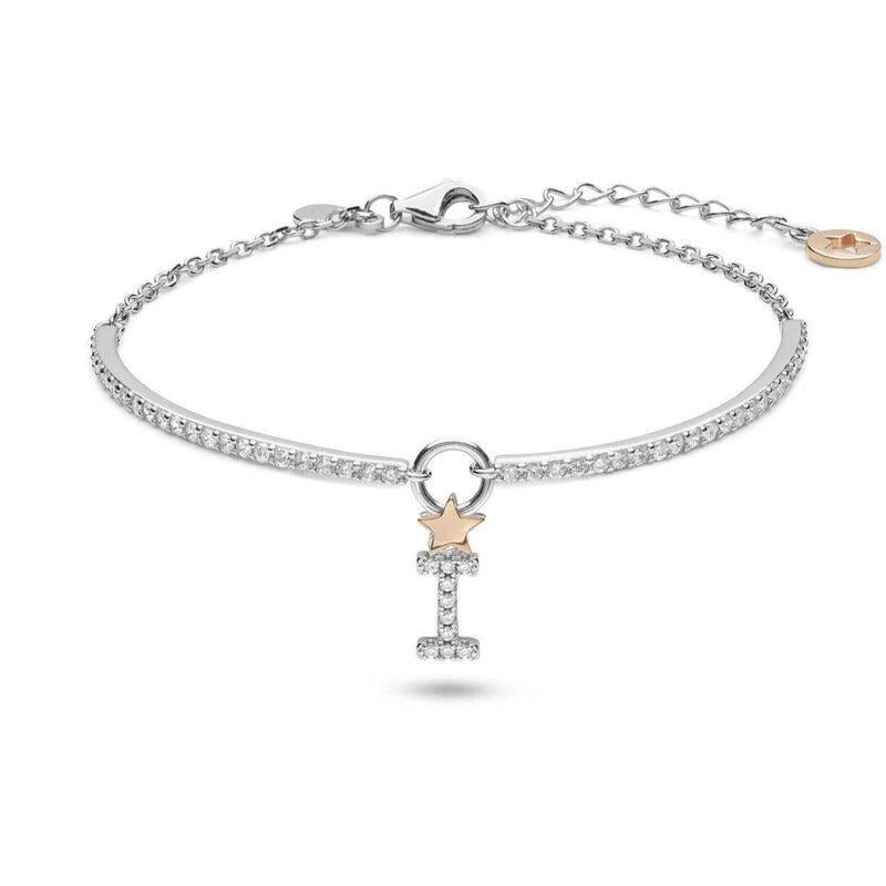 Radiant Minimalist Rose Gold & Silver Bracelet