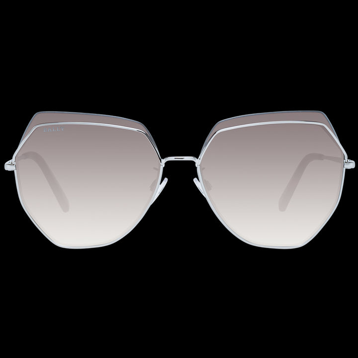 Sleek Silver Frame with Gradient Brown Elegance