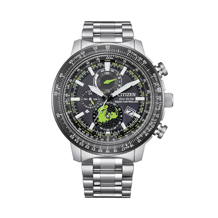 Precision Engineered Chronograph with World Time Function