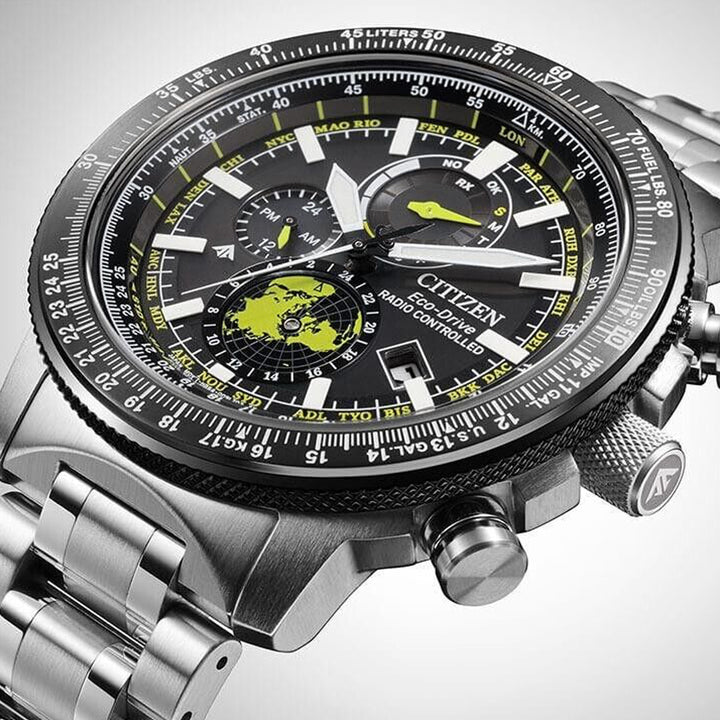 Precision Engineered Chronograph with World Time Function