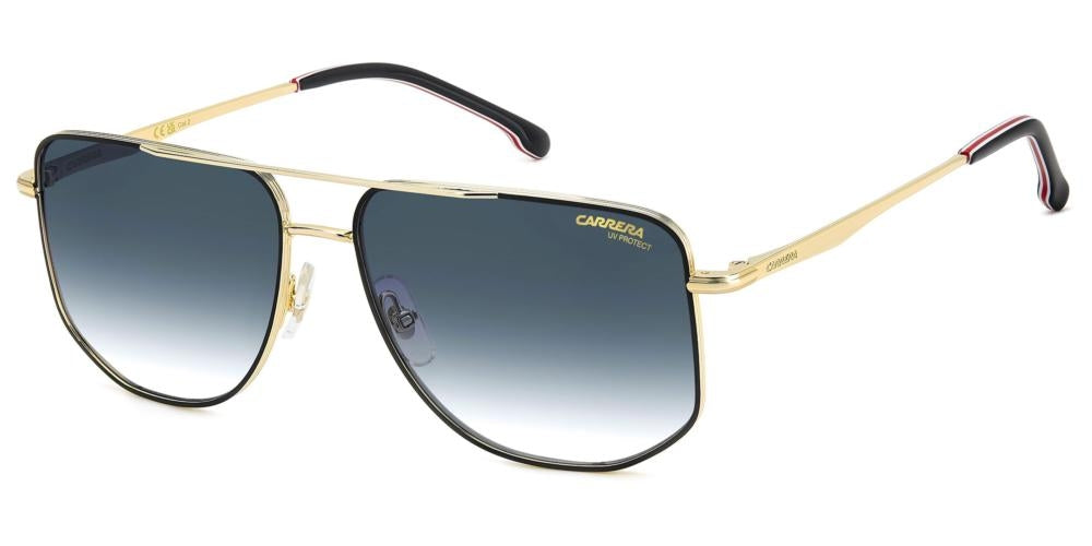 Timeless Aviator with Gradient Blue Elegance