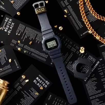 Endurance Digital Chronograph with Gold Buckle Accent
