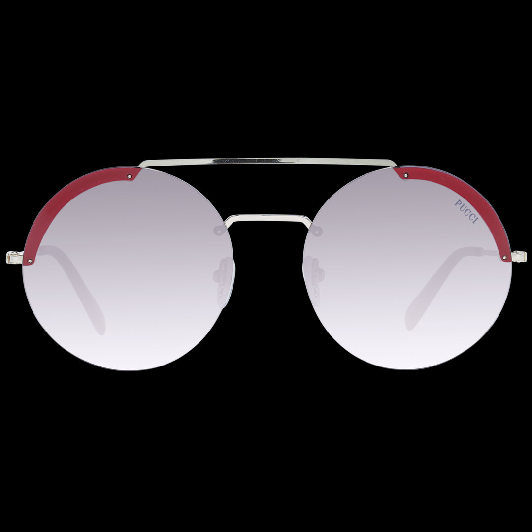 Sculpted Elegance in Silver and Red Accents