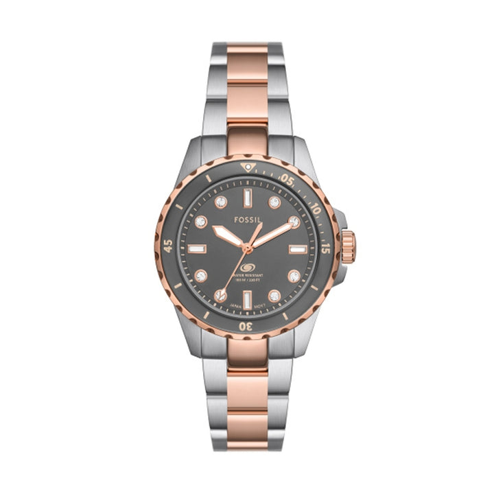Timeless Elegance Two-Tone Rose Gold & Silver Bracelet