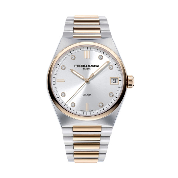 Frederique Constant Gold Stainless Steel Watch
