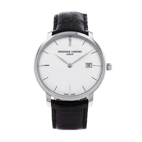 Frederique Constant Silver & Black Dress Watch