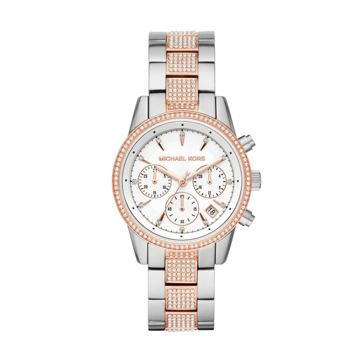 Michael Kors Rose Gold Chronograph Watch