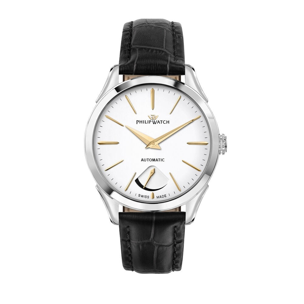 Philip Watch Automatic Swiss Timepiece, Leather Strap