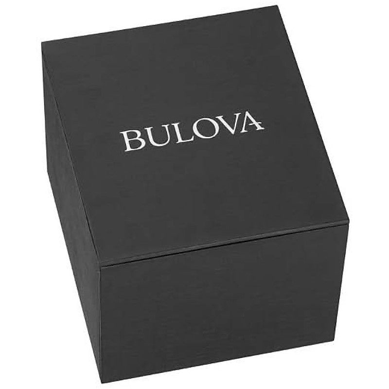 Bulova Chronograph Watch with Blue Dial