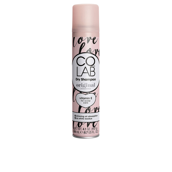 200 ml matte aerosol dry shampoo spray with bergamot and rose scent