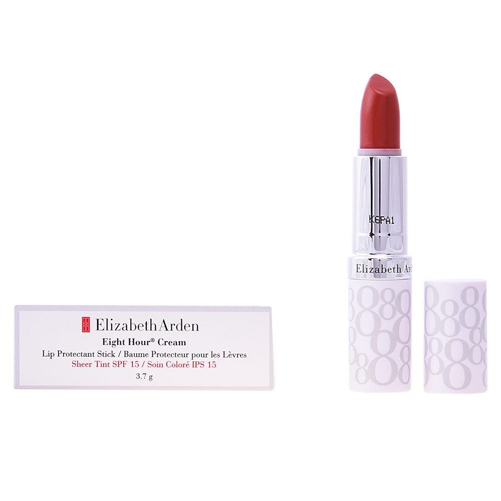 Small 3.7 g blush-tinted lip balm stick with SPF 15 for Women