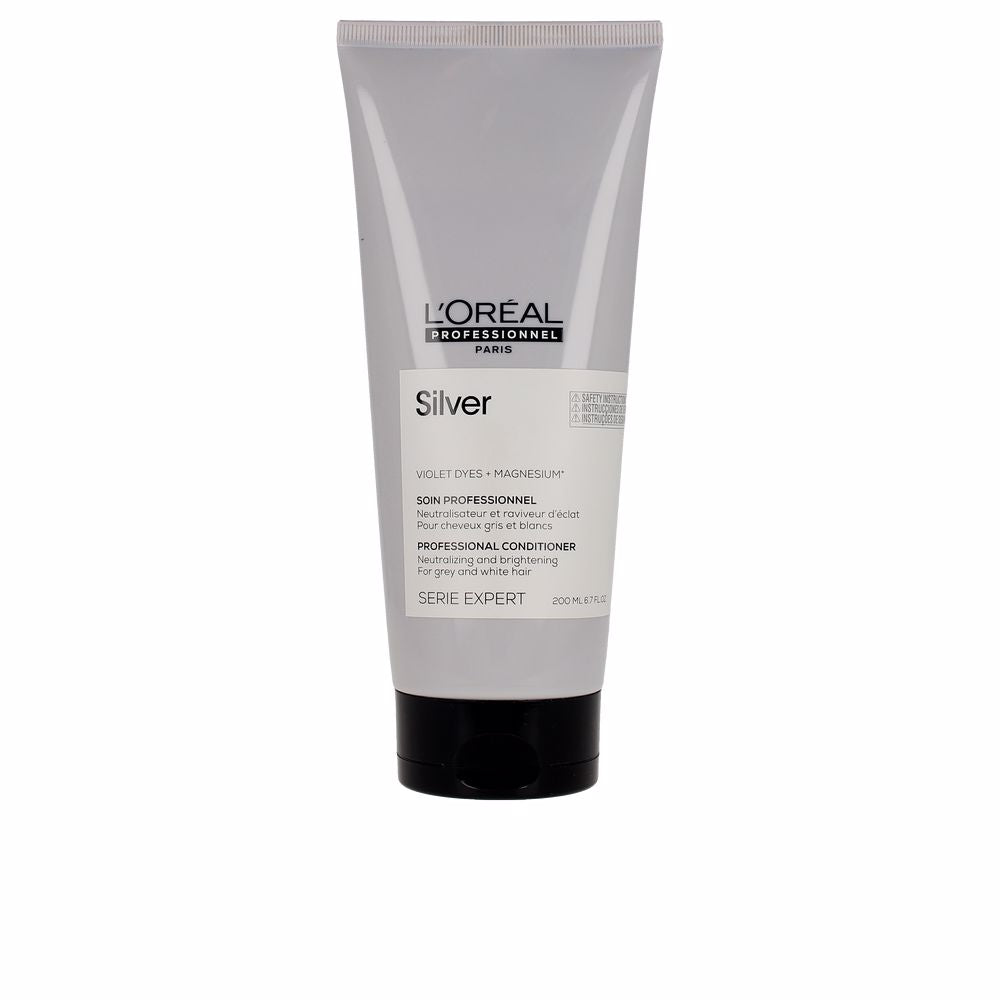 200 ml silver neutralising conditioner tube for grey and white Unisex hair