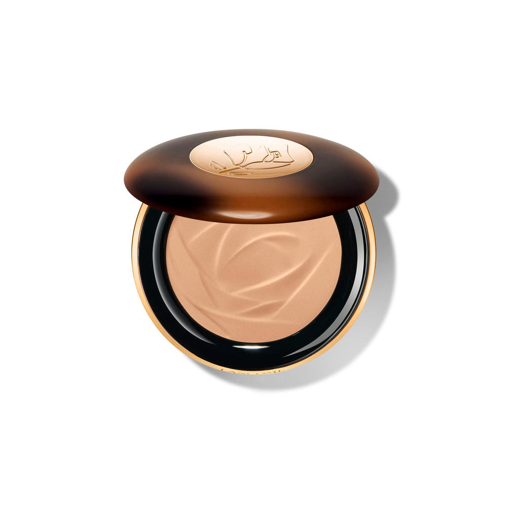Compact matte bronzer powder, 10 g, warm tan shade, serum-infused formula