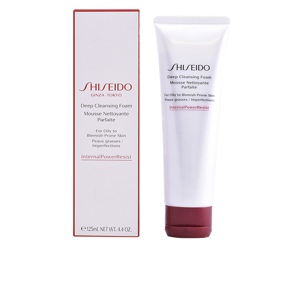 125 ml cream-to-foam deep cleansing facial cleanser for Women with microgranules