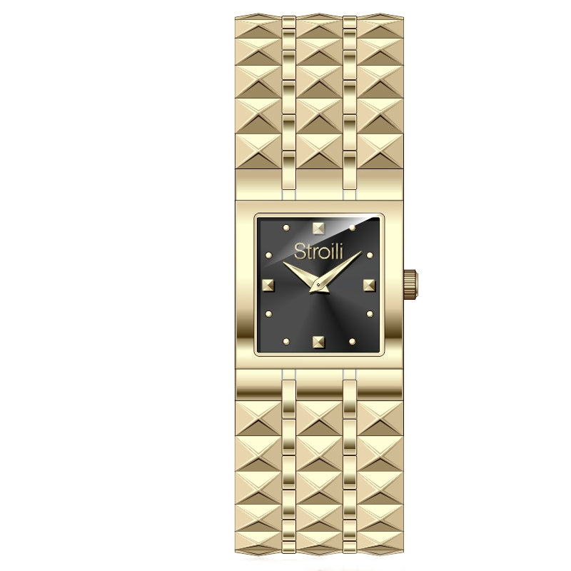 Stroili Gold Square Watch: women&
